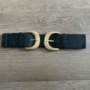 Zara Black Waist Belt 80cm